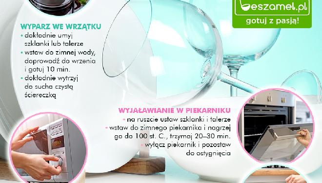 Sterylizacja naczyń grafika